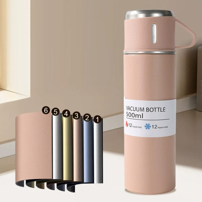 500ml 304 Stainless Steel Vacuum Insulated Bottle - Image 6