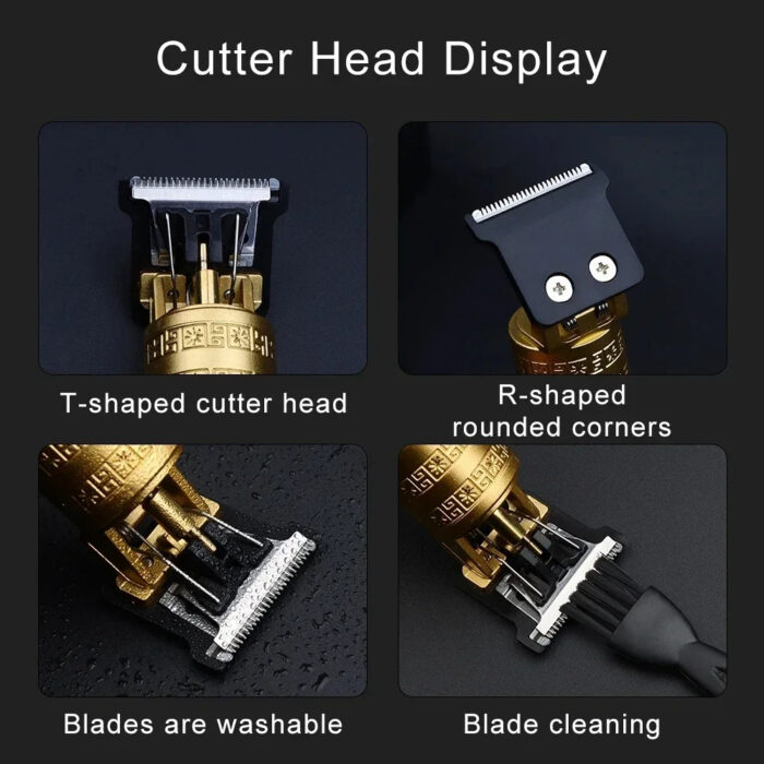 Professional Hair Cutting Machine Wireless Electric Hair Clipper Beard Shaver Men Hair Trimmer Barber For Men Haircut Style - Image 4