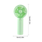 Mini Portable Fans Handheld USB Rechargeable Fan - Image 6