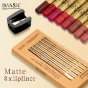 IMAGIC 8Pcs/set Matte Lipstick Pencil Lip Liner - Image 2