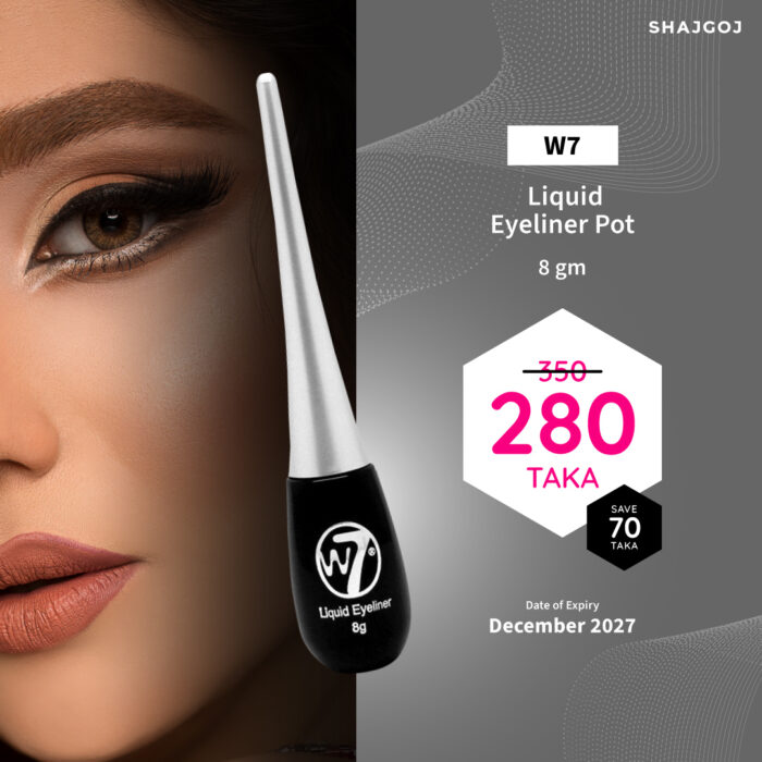 W7 Liquid Eyeliner Pot - Image 1