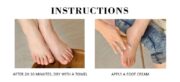 Banana Milk Extract Cracked Foot Massage Cream 80 GM - Image 3