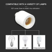 Smart AC220V Wireless remote Control Lamp Holder - Image 2